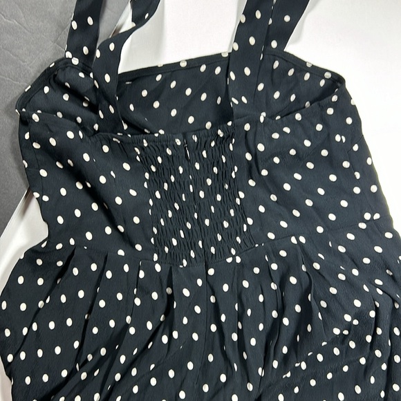 Madewell B & W Polka Dot, Wide Leg Jumpsuit - Picture 5 of 7